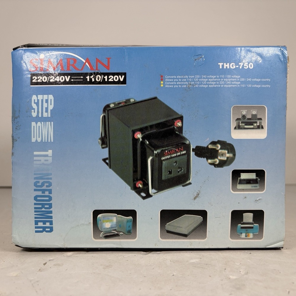 Simran THG-750 Step Up & Down‎ Voltage Transformer 750W
